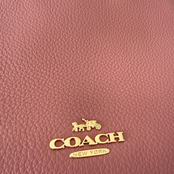 Coach Pebbled Leather Hobo in Dusty Rose - Picture 6 of 8